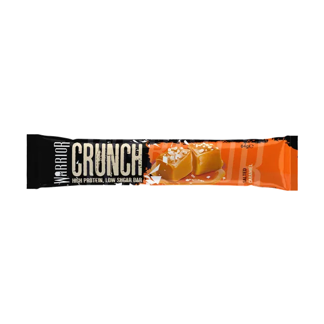 Warrior Crunch High Protein Bar Salted Caramel, 64g