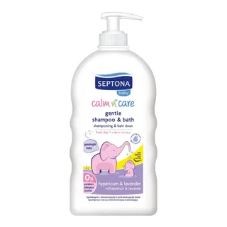 Septona Baby Shampoo and Bath Hypericum and Lavender 500ml