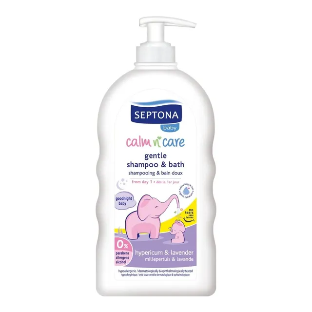 Septona Baby Shampoo and Bath Hypericum and Lavender 500ml
