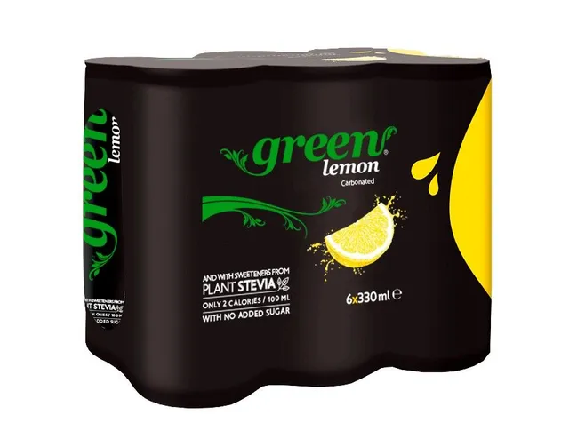جرين ليمون مشروبات غازي 6x330ml