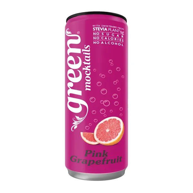Green Mocktails Pink Grapefruit 330 ml