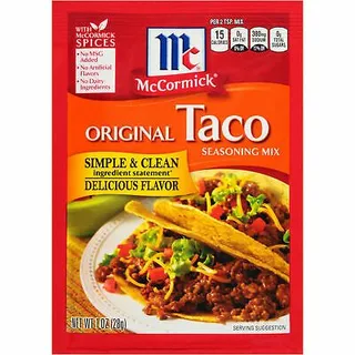 Mccormick Taco Seasoning Mix 28 g
