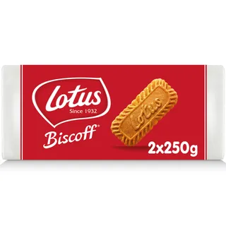 Lotus Biscoff Biscuits, 2x250g