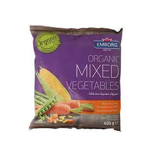Emborg Organic Mixed Vegetables 400g