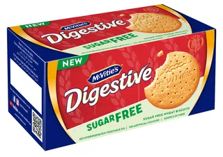 McVitie's Sugar Free Digestive Wheat Biscuits, 250g