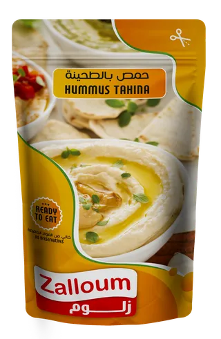 Zalloum Hommos Tahina Ready to Eat Pouch, 135g