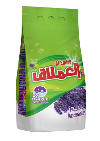 Al Emlaq Eco Clean Lavender Low Foaming Detergent Powder, 3kg