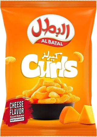 Al Batal Curls Chips, 20pcs x 15g