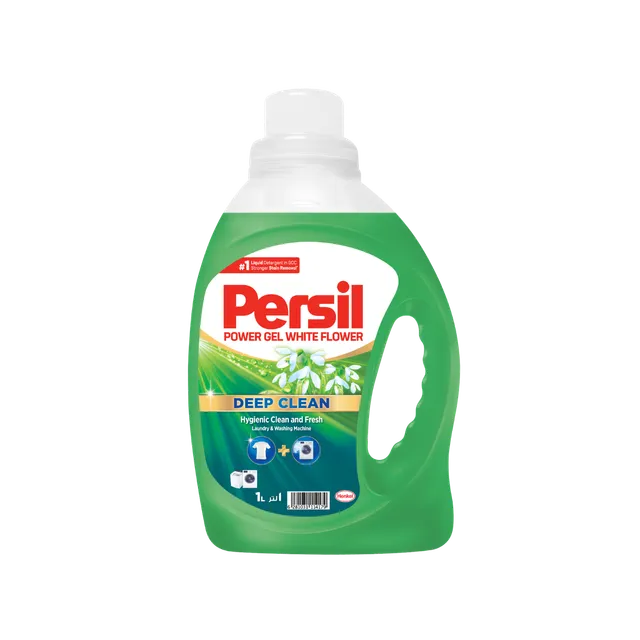 Persil Deep Clean Plus Technology White Flower Gel Laundry Detergent Liquid 1L