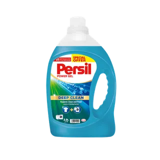 Persil Deep Clean Plus Technology White Flower Gel Laundry Detergent Liquid, 2.9L