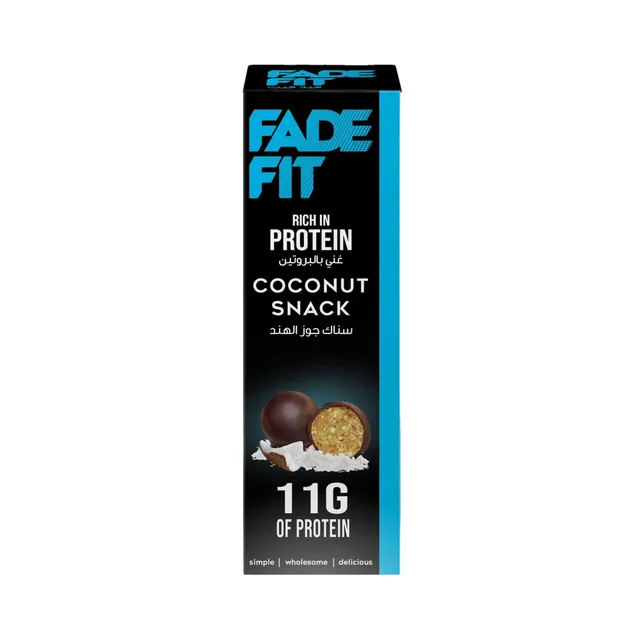 Fade Fit Coconut Protein Ball Snack, 60g