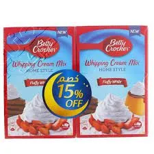 Betty Crocker Whipping Cream Mix 140 g x 2 Pcs