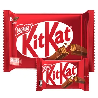 Nestle Kitkat 4 Finger Milk Chocolate Wafer, 6x36.5g