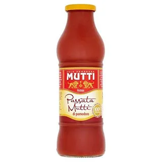 Mutti Tomato Puree Passata Plain 700g
