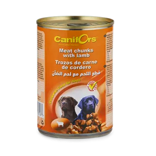 Canifors Dog Food Meat Chunks With Lamb 410g