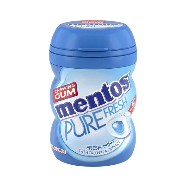 Mentos Pure Fresh Nano Bottle Fresh Mint Chewing Gum