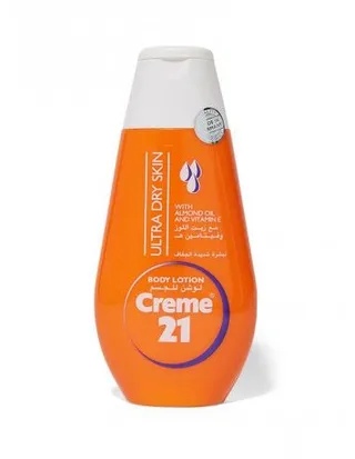 Cream 21 Body Lotion Almond Ultra Dry Skin