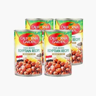 California Garden Foul Medammas Egyptian 15% Off 450 g x 4 Pcs