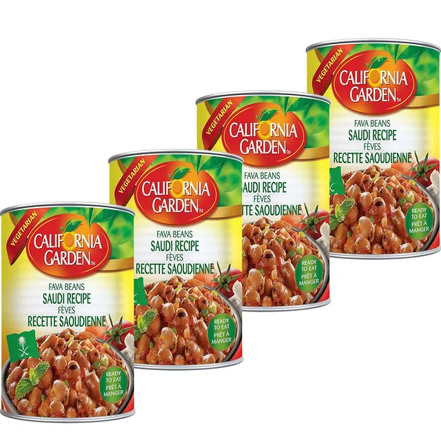 California Garden Foul Saudi 4 pcs x 450 g