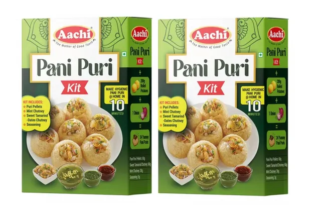 Aachi Pani Puri Kit, 2x155g