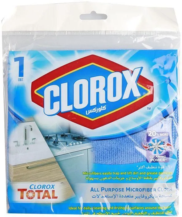 Clorox Assorted All Purpose Microfiber Cloth 1 pc