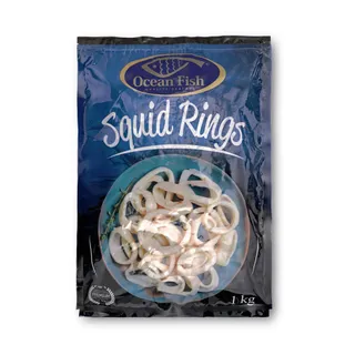 Ocean Fish Squid Rings, 1kg