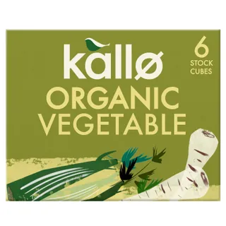 Kallo Organic Vegetable Stock Cubes, 66g