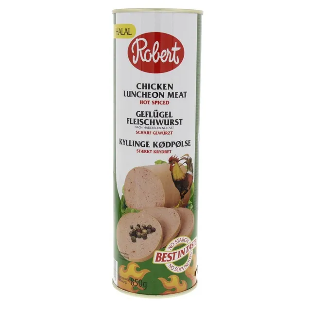 Robert Chicken Luncheon Meat Spicy 850 g