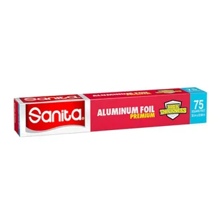 Sanita Aluminum Foil, 75 sqft, 1 Roll