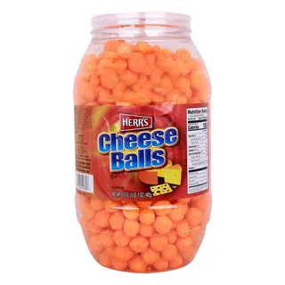 Herr's Cheese Balls Barrels 482 g