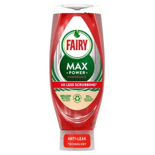 Fairy Max Power Pomegranate Dishwashing Liquid, 640ml