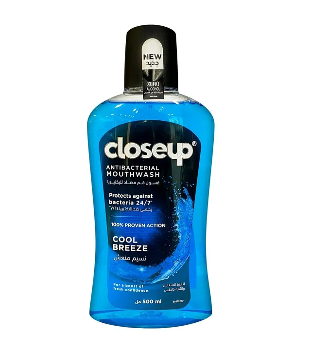 Close Up Cool Breeze Mouthwash, 500ml