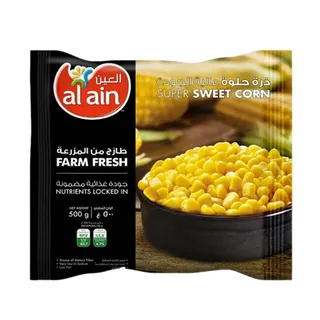 Al Ain Farm Fresh Frozen Super Sweet Corn