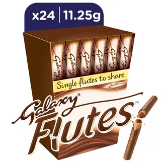 جالاكسي فلوتس شوكولاتة أصابع توأم، 24x11.25 g
