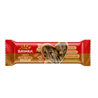 Bayara Caramel Almond & Sea Salt Energy Bar, 40g