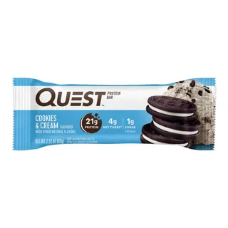 Quest Cookies & Cream Flavored Protein Bar, 60g