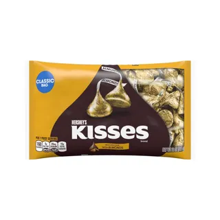 Hershey's Kisses Milk Chocolate with Almonds Bag, 226g