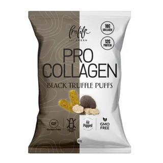 Prolife Pro Collagen Black Truffle Flavor Protein Puffs, 60g