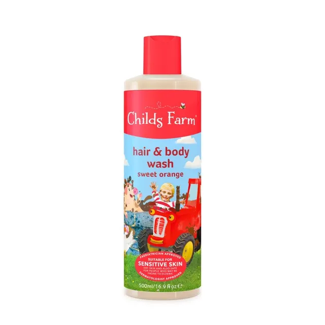 Childs Farm Sweet Orange Hair & Body Wash, 250ml