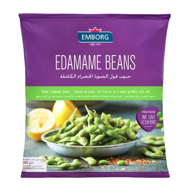 Emborg Frozen Edamame Beans 900g