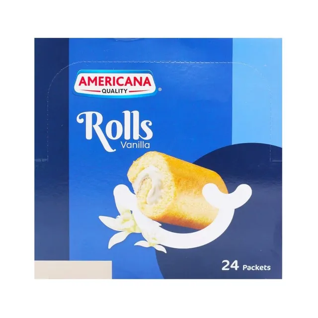 Americana Vanilla Mini Cake Roll