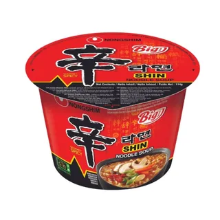 Nongshim Shin Noodles Big Bowl 114g