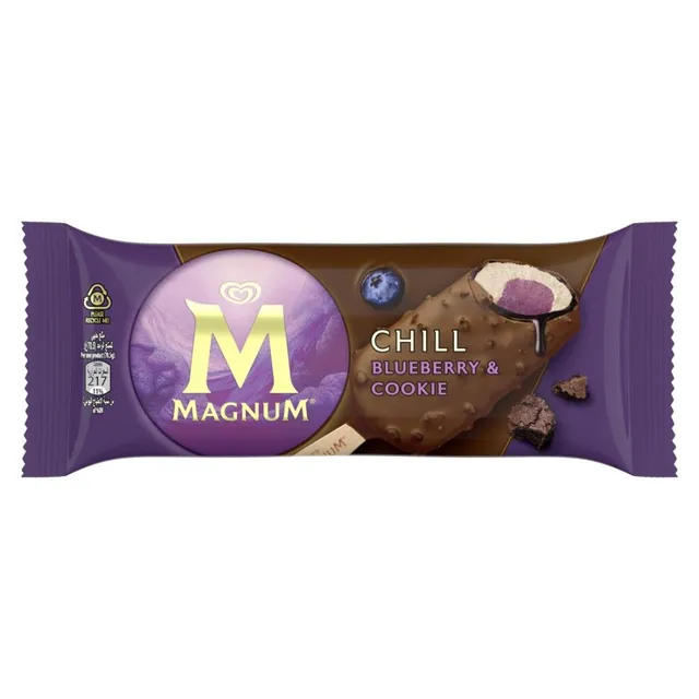 Magnum Chill Blueberry Cookie Ice Cream Stick