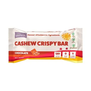 Grapeful Vegan Chocolate Cashew Crispy Bar, 30g