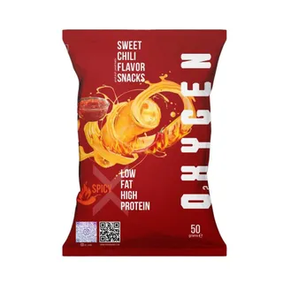 Oxygen Sweet Chili Flavor Protein Snacks, 50g
