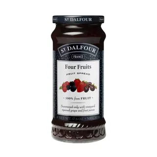 St Dalfour Four Fruits Jam, 500g