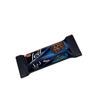 Eti Leil Gourmet Wafer with Dark Chocolate & Cream, 50g