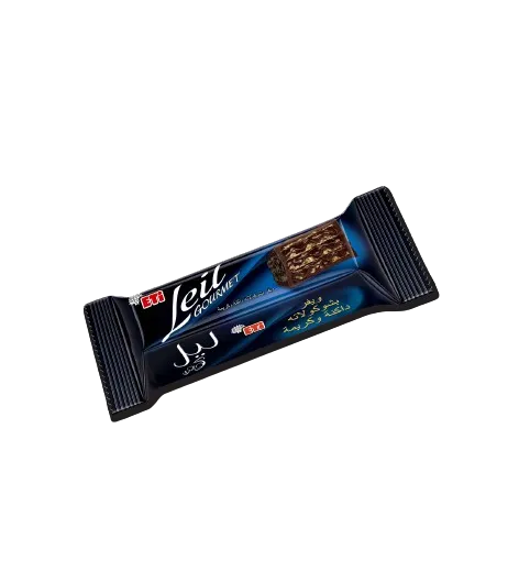 Eti Leil Gourmet Wafer with Dark Chocolate & Cream, 50g