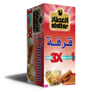 Alattar Cinnamon Tea Bags, 20 Pieces