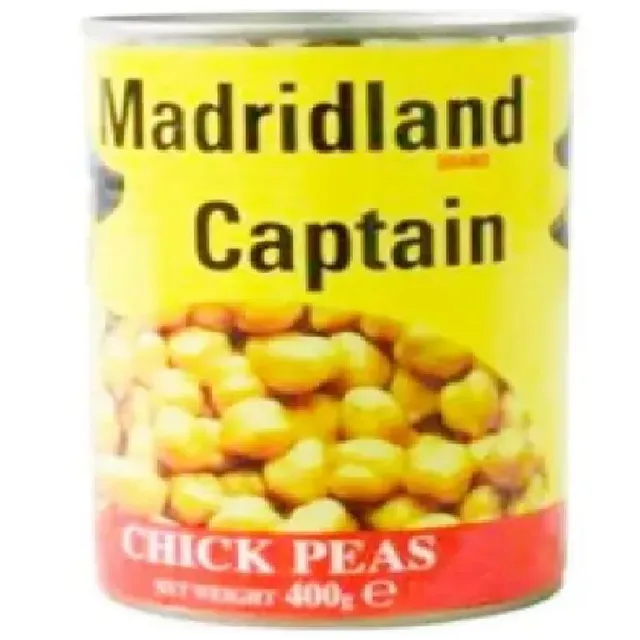 Madrid Land Chick Peas Can 400 Gm